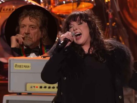 Robert Plant and Ann Wilson