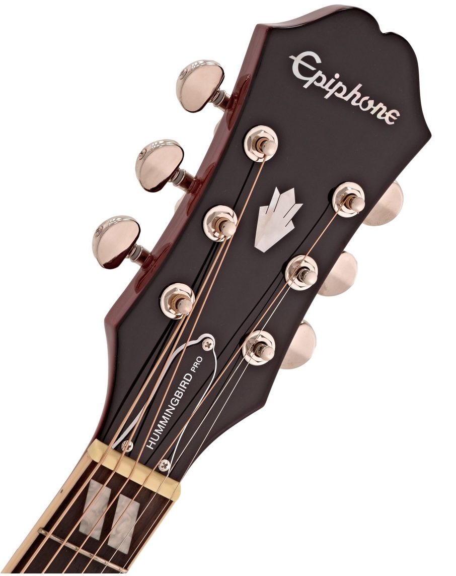 Epiphone Hummingbird Pro head