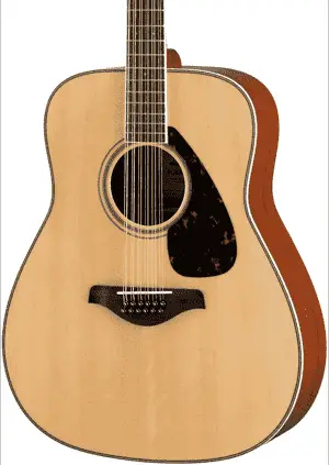 yamaha fg820 12-string acoustic guitar