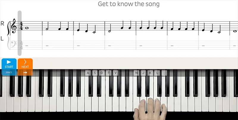 Home - Pianu - The Online Piano That Teaches You How to Play