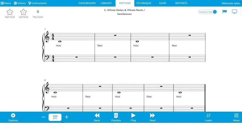 piano marvel first lesson method