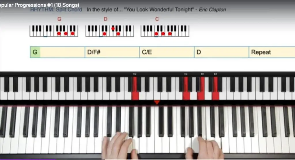 Pianoforall popular progressions