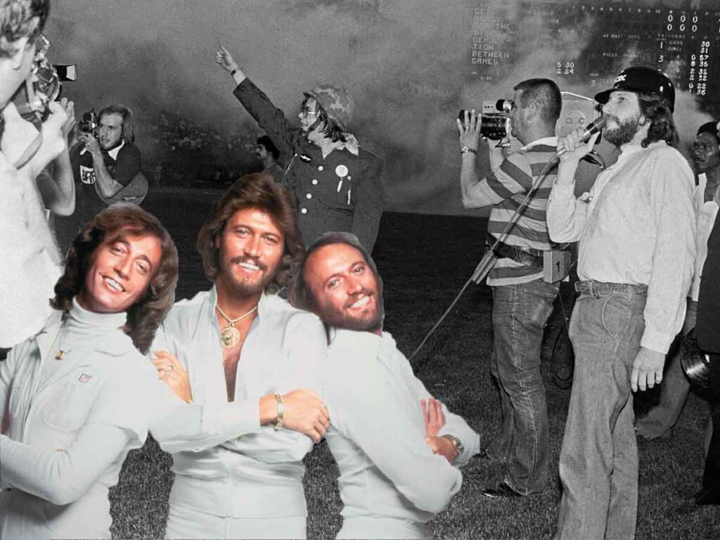 The Baseball Game That Nearly Brought Down The Bee Gees disco demolition and the bee gees