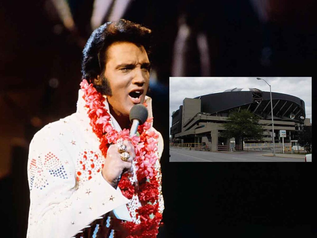 Elvis Presley and the Market Square Area in Indianapolis