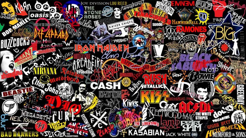 Study Confirms 1960-1999 As The Golden Age of Pop Music Musician and band collage