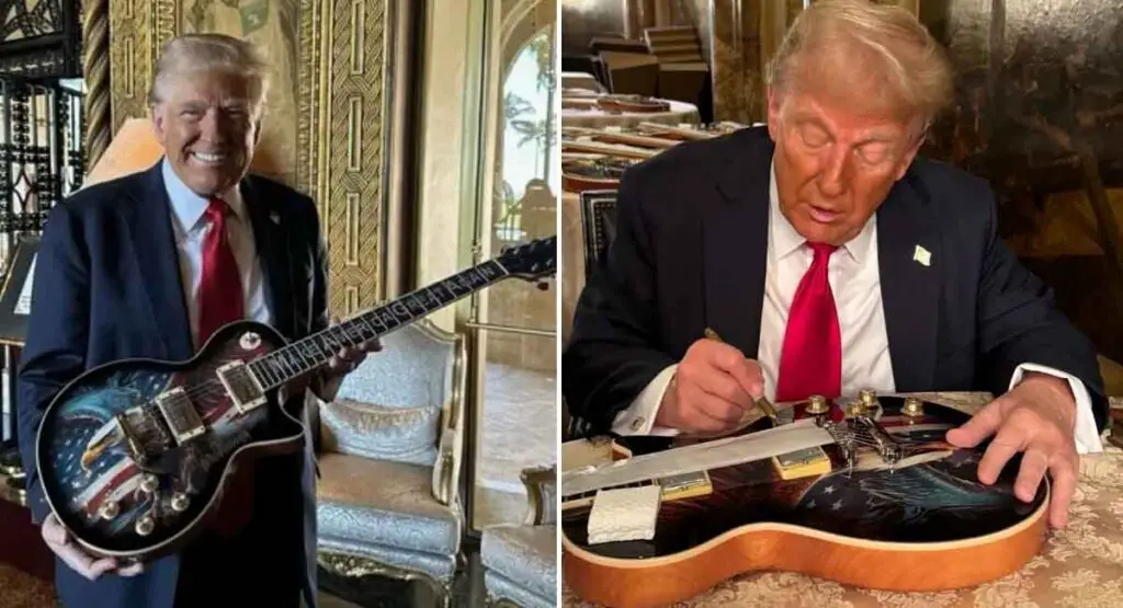Trump guitars
