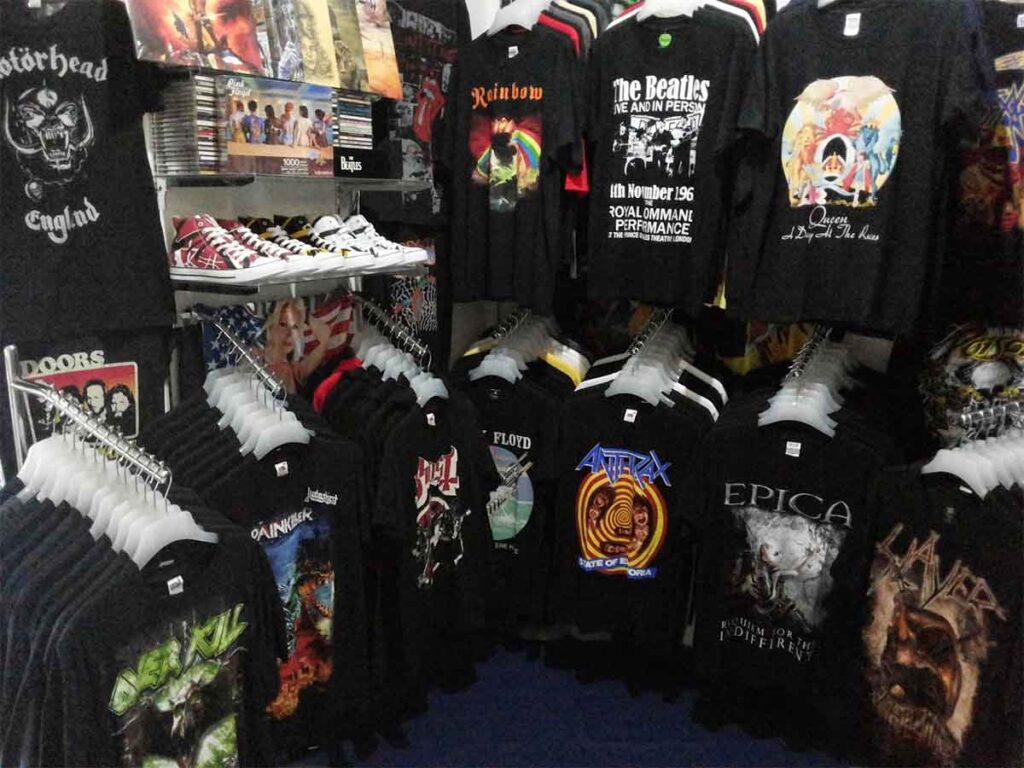 From Souvenir Tees to High Fashion: The Rise of Band Merchandise band merchandise