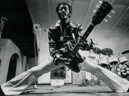 Chuck Berry on stage