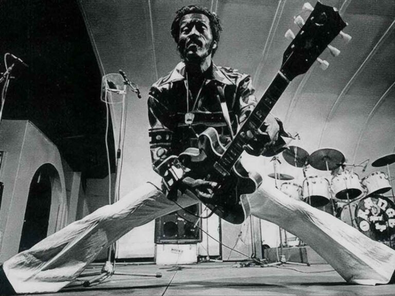 Chuck Berry on stage