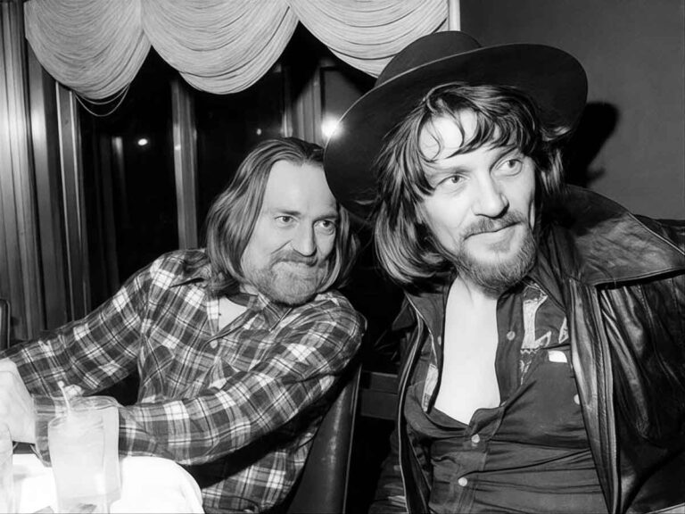 Willie Nelson and Waylon Jennings