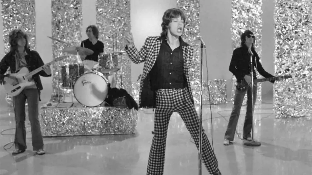 Rolling Stones performing on Ed Sullivan