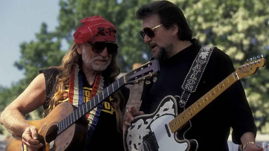 Willie Nelson and Waylon Jennings