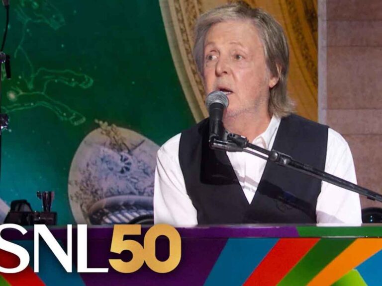 Paul McCartney at SNL 50