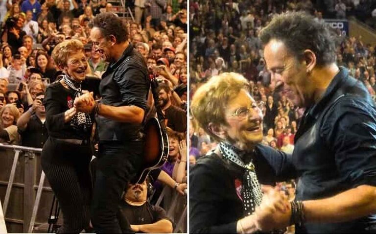 When Bruce Springsteen Danced with His Mom, and Everyone Felt It Bruce Springsteen and his mom