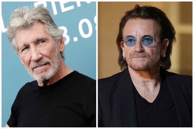 Roger Waters and Bono