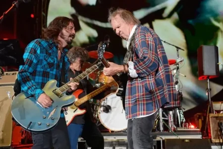 Dave Grohl Neil Young Together