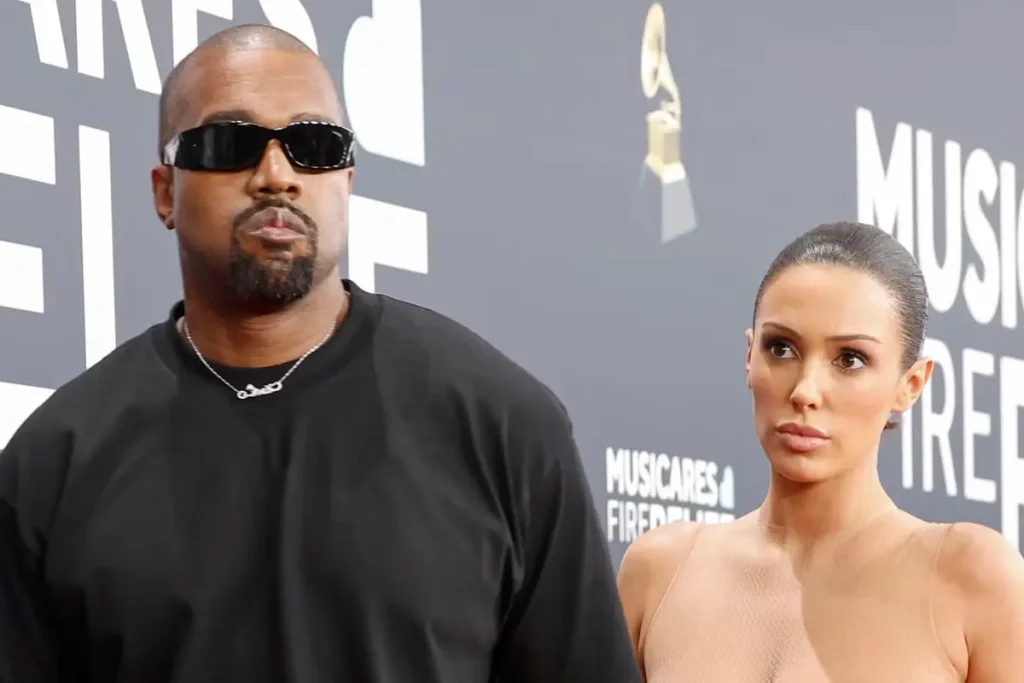 Kanye West with Bianca Censori