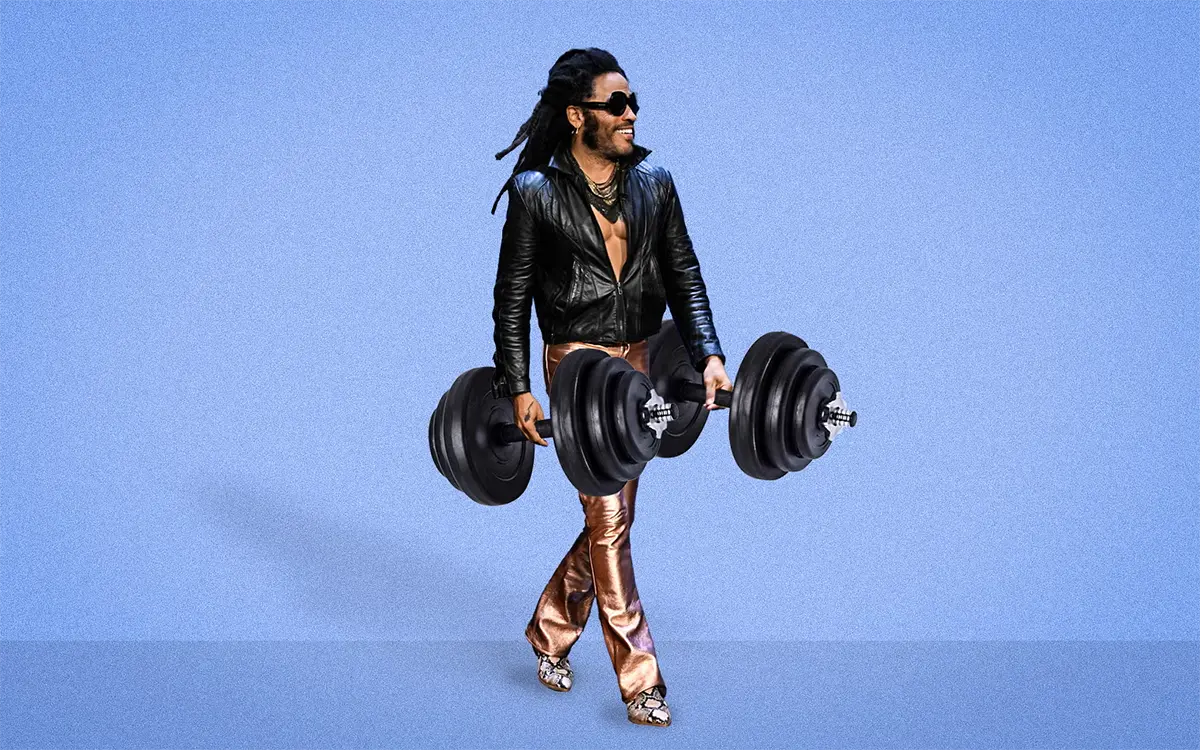 Lenny Kravitz In His 60s: How a Raw-Vegan Rock God Stays Shredded