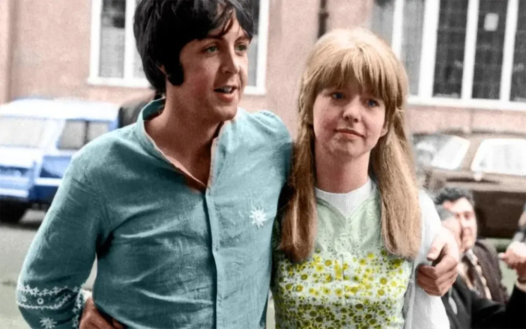 Paul McCartney and Jane Asher