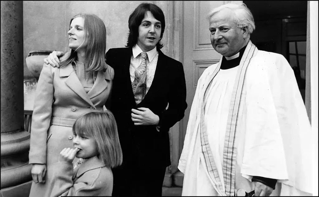 Paul McCartney and Linda Eastman