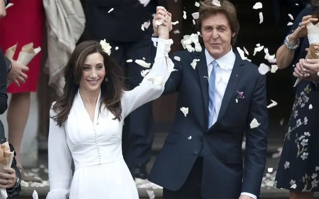 Paul McCartney and Nancy Shevell