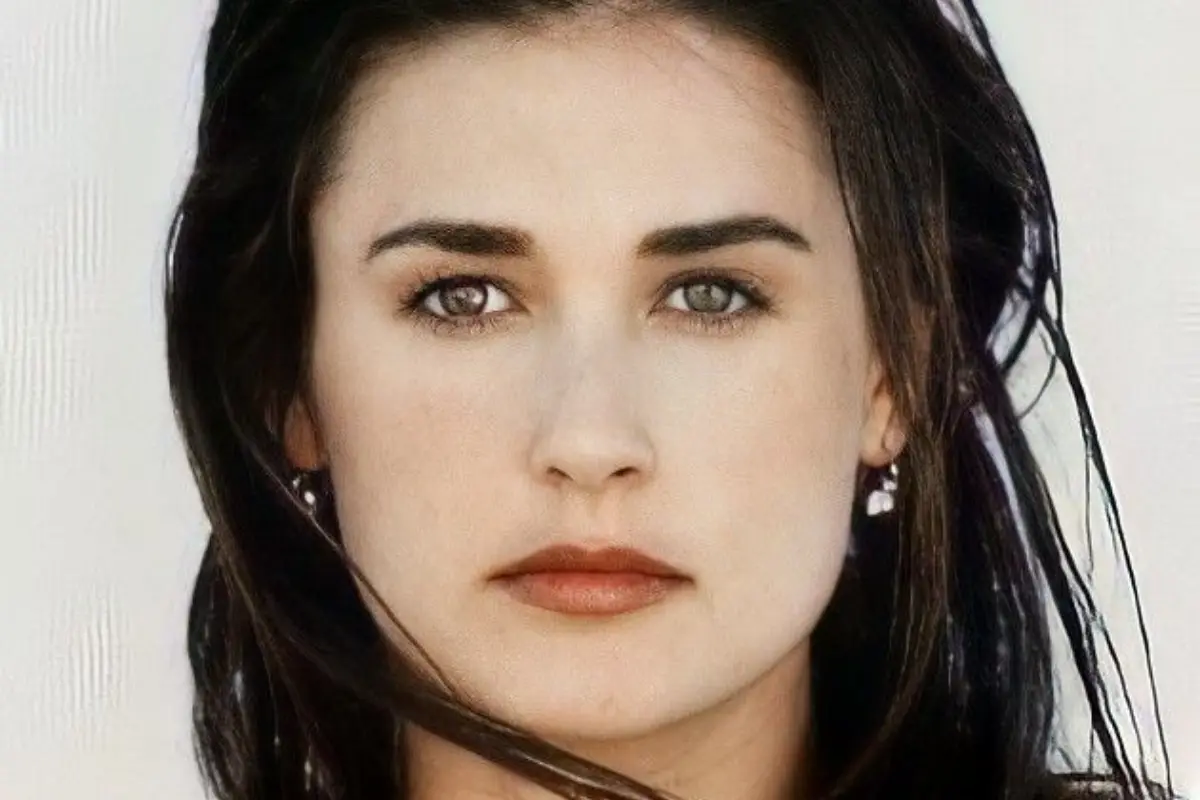 beautiful young Demi moore
