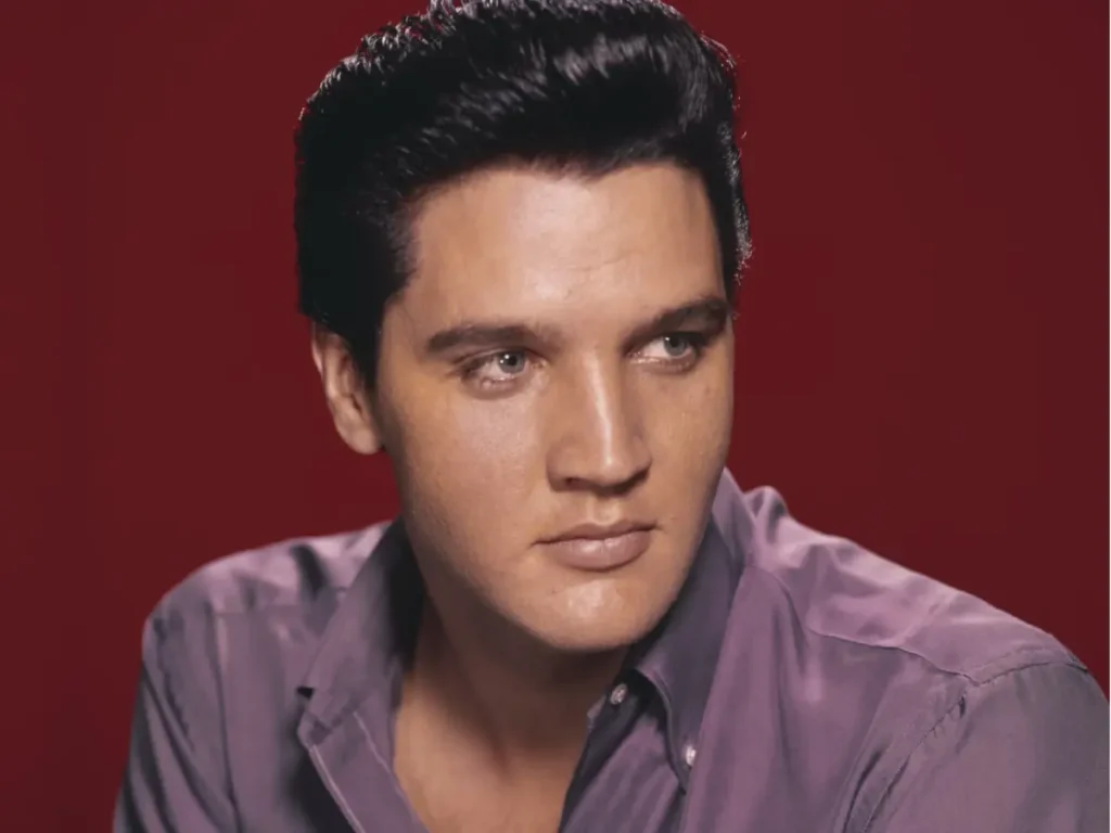 Elvis rose to fame 1950s