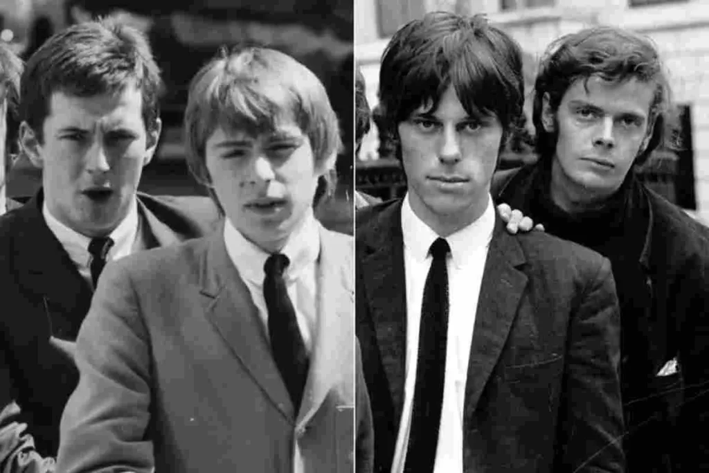 The Secret Clapton Credit on “Beck’s Bolero” (1966): Truth, Myth, and the A.N. Other Trick Jeff Beck and Eric Clapton posing together in a black-and-white photo from their early career.
