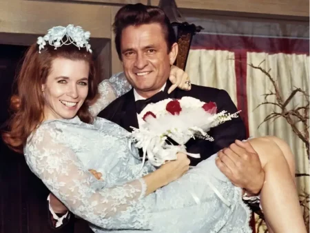 The Cashs married 1968