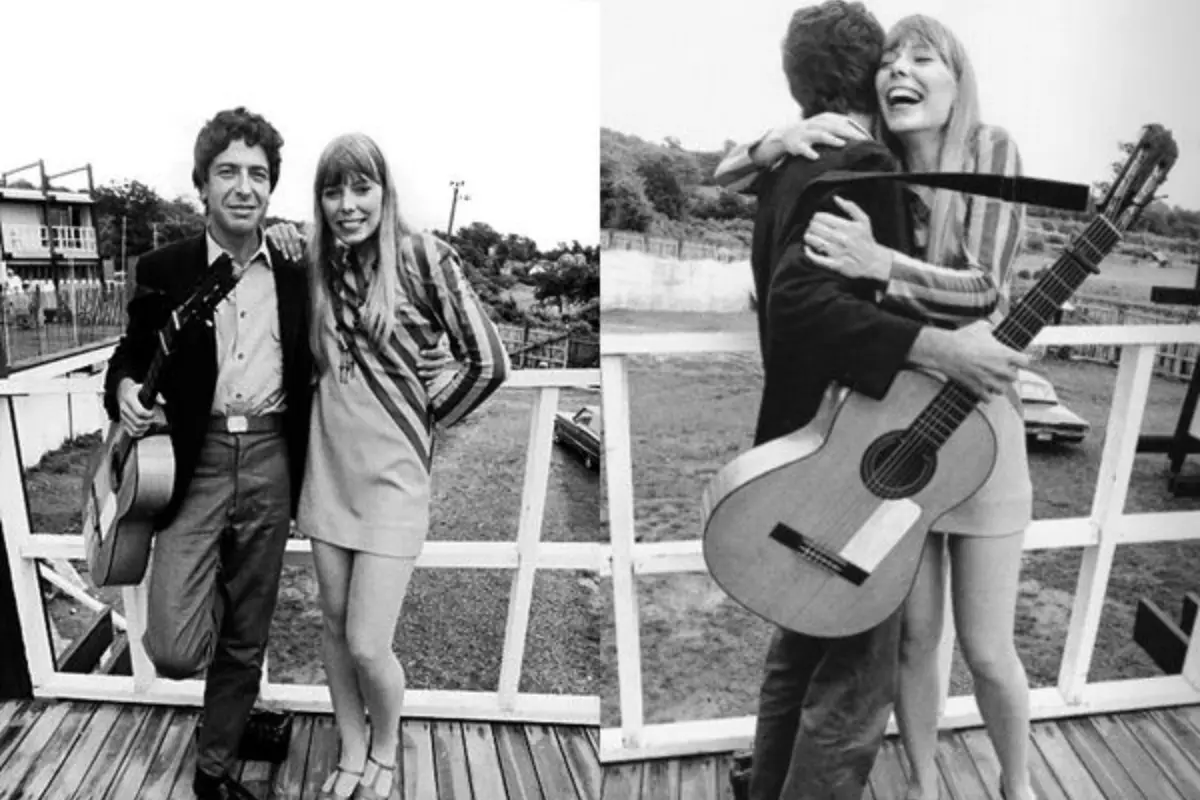 joni, leonard 1960s together