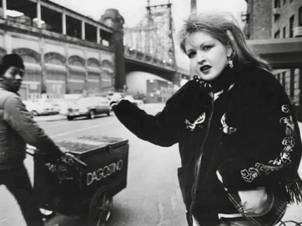 Cyndi Lauper in New York