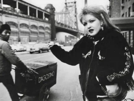 Cyndi Lauper in New York