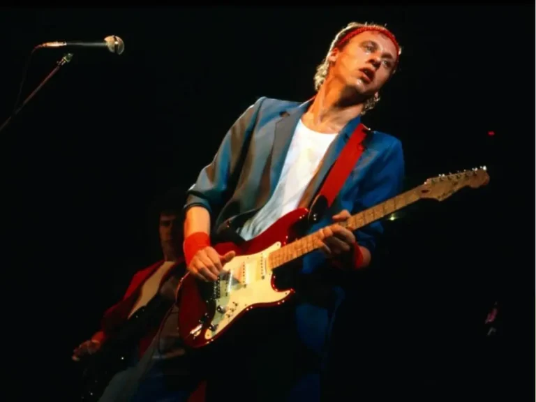 young Mark Knopfler 1983.