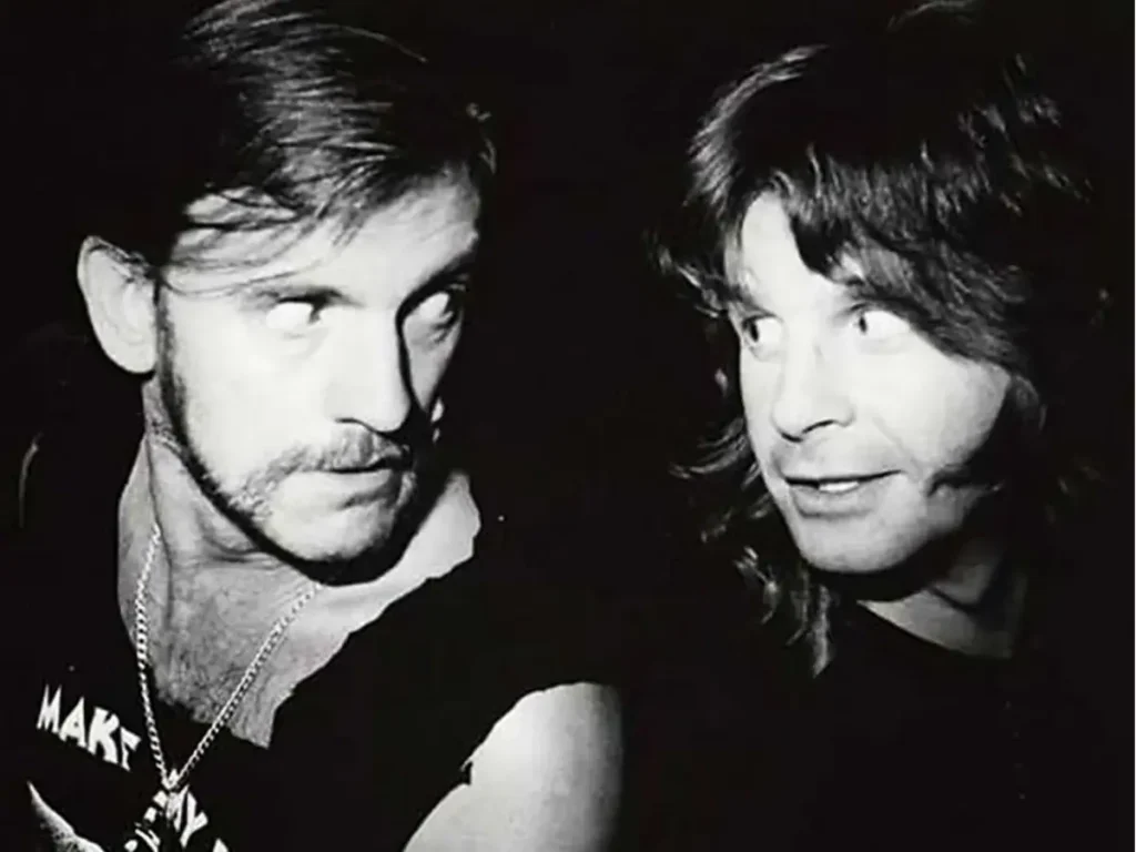 Ozzy Osbourne and Lemmy
