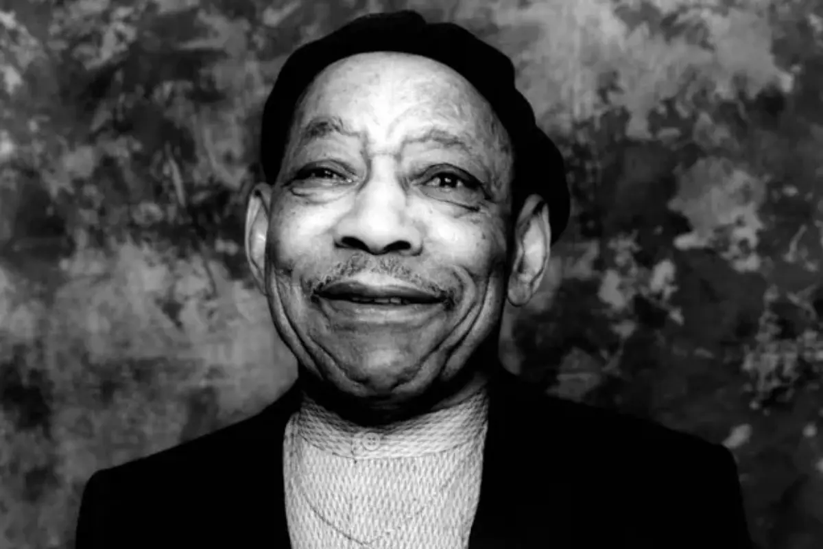 Portrait of Al Hendrix, reflecting the quiet strength of the man who raised and influenced Jimi Hendrix.