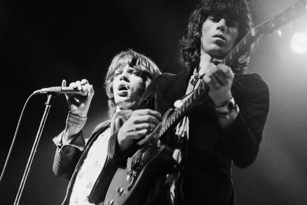 Mick Jagger and Keith Richards