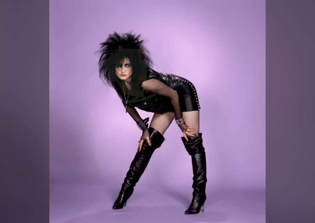 Siouxsie Sioux studio portrait