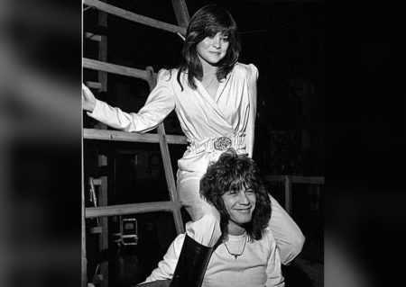 Eight Months From Backstage to the Altar: Eddie Van Halen and Valerie Bertinelli, 1981 Valerie Bertinelli and Eddie Van Halen together in the early 1980s