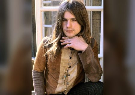 Young Ozzy Osbourne portrait from the late 1960s