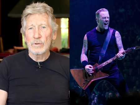 Roger Waters Calls James Hetfield a ‘Prick’ With ‘an IQ of About Three’ Over Metallica Frontman’s Sphere Remarks Split image: Roger Waters speaking to camera in a black T-shirt, and James Hetfield singing on stage with a Gibson Explorer guitar